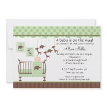 Baby room for Boy or Girl Baby Shower Invitation