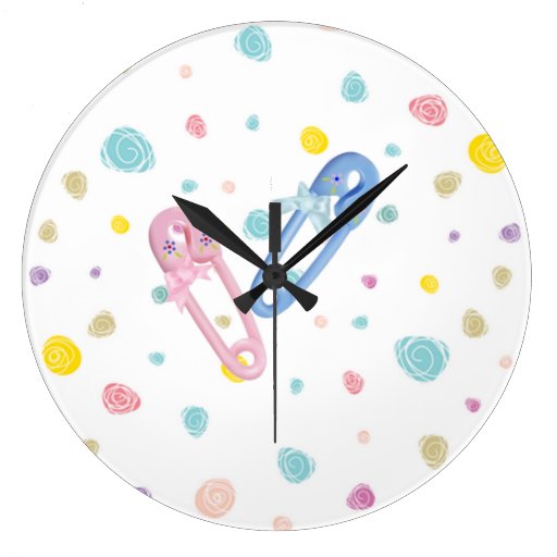 Baby Room Wall Clock Zazzle
