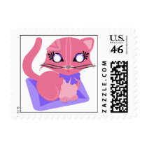Baby Rosie Toon Kitten Kitty Stamp