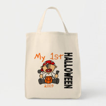 Baby’s 1st Halloween 2009 Pirate BOY Canvas Bags