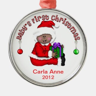 Baby 's First Christmas Ornament (AA1)