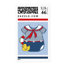 Baby Sailor Suit A Stamp