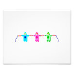 Baby shaped bead bracelet art photo