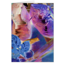 Baby Shoe Art II Greeting Card