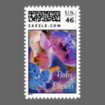 Baby Shoe Art postage