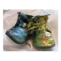 Baby Shoes Postcard