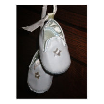 Baby shoes postcards