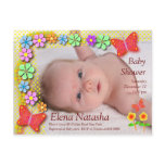 Baby shower 001 Butterfly Post Card