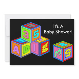 baby shower 3, It's A Baby Shower! invitation