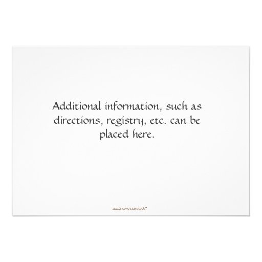 Baby Shower ABC Blocks Invitations