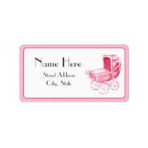 Baby Shower Address Label