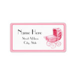 Baby Shower Address Label