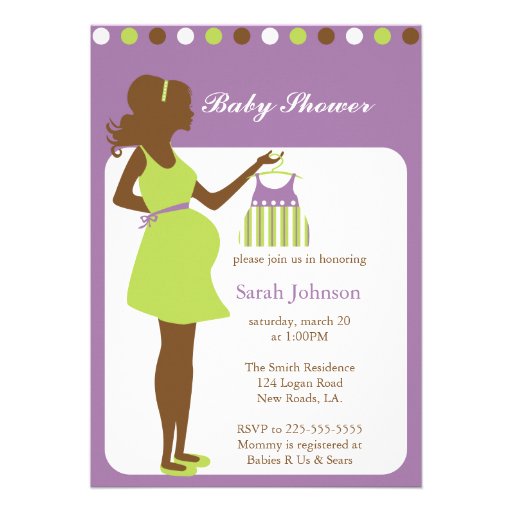 Baby Shower Announcement