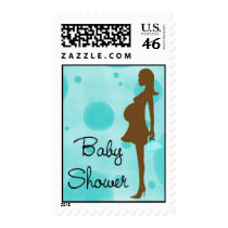 Baby Shower Baby Boy Mommy postage