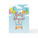 Baby Shower Balloons Invitation cards