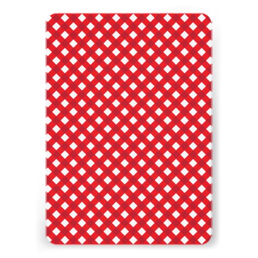 Baby Shower BBQ Invitation | Red White + Blue