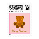 Baby Shower Bear - postage stamps