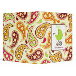 Baby Shower Binder Green Carriage & Paisley