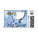 Baby Shower Blue Postage