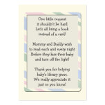 Baby Shower Book Request Insert  Card Business Card Templates