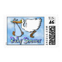 Baby Shower Boy Black postage by stampstore Baby Shower Boy Black postage