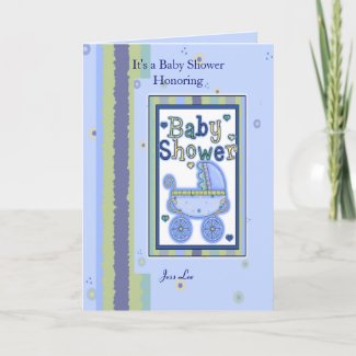 Baby Shower Boy card