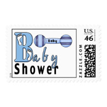 baby shower-boy postage