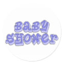 Baby Shower Boy stickers