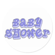 Baby Shower Boy stickers