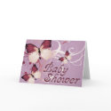 Baby Shower : Butterflies : cards by occasionINVASION Baby Shower : Butterflies : cards