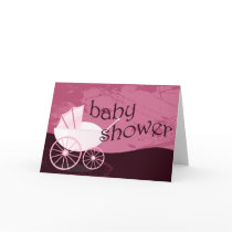 Baby Shower : carriage : cards by occasionINVASION Baby Shower : carriage : cards