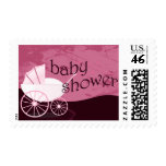 Baby Shower : carriage : stamps