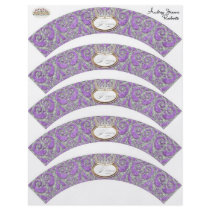 Baby Shower Cupcake Decor - Royal Princess Crown Flyer