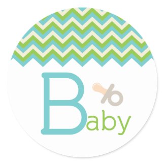 Baby Shower Cupcake Topper/Sticker