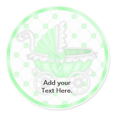 Baby Shower Cupcake Toppers on Baby Shower Cupcake Toppers Stickers Stick Back To Back On A Straw Or
