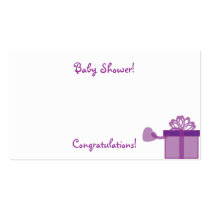 Baby Shower!!-Customize Business Card
