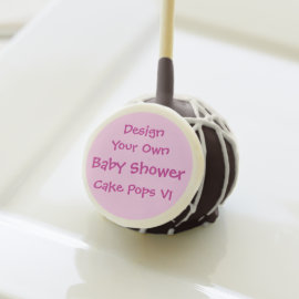 BABY SHOWER DIY Design Your Own Cake Pops V1 PINK Cake Pops