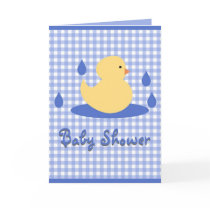 Baby Shower Ducky Invitation cards