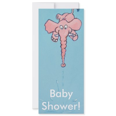 Baby Shower Elephant! Announcement by mike_jory