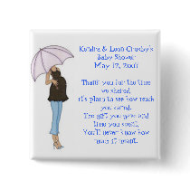 Baby Shower Favor buttons