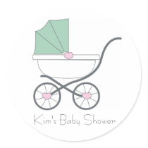 Baby Shower Favor Sticker by sachajl Baby Shower Favor Sticker