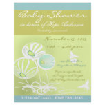Baby Shower Flowers and Bees Flyer