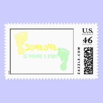 Baby Shower Footprints Stamps stamps