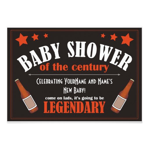 invite the lads round for a baby shower party celebrating the new baby ...