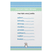 Baby Shower Game - Word Jumble stationery by cutietoots Baby Shower Game - Word Jumble stationery