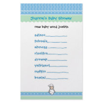 Baby Shower Game - Word Jumble stationery by cutietoots Baby Shower Game - Word Jumble stationery