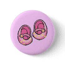 Baby shower (girl) pin