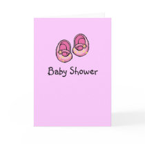 Baby shower (girl) cards