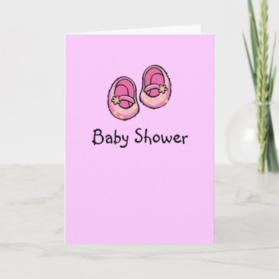 Baby shower (girl) cards