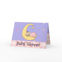 Baby Shower- Girl: Invitation cards